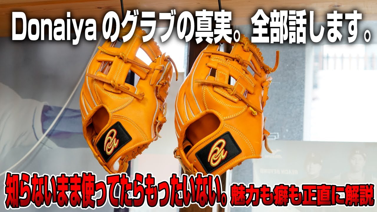 迷ったらこれ！】Donaiya ドナイヤ 硬式グローブ DJIM 山田哲人選手