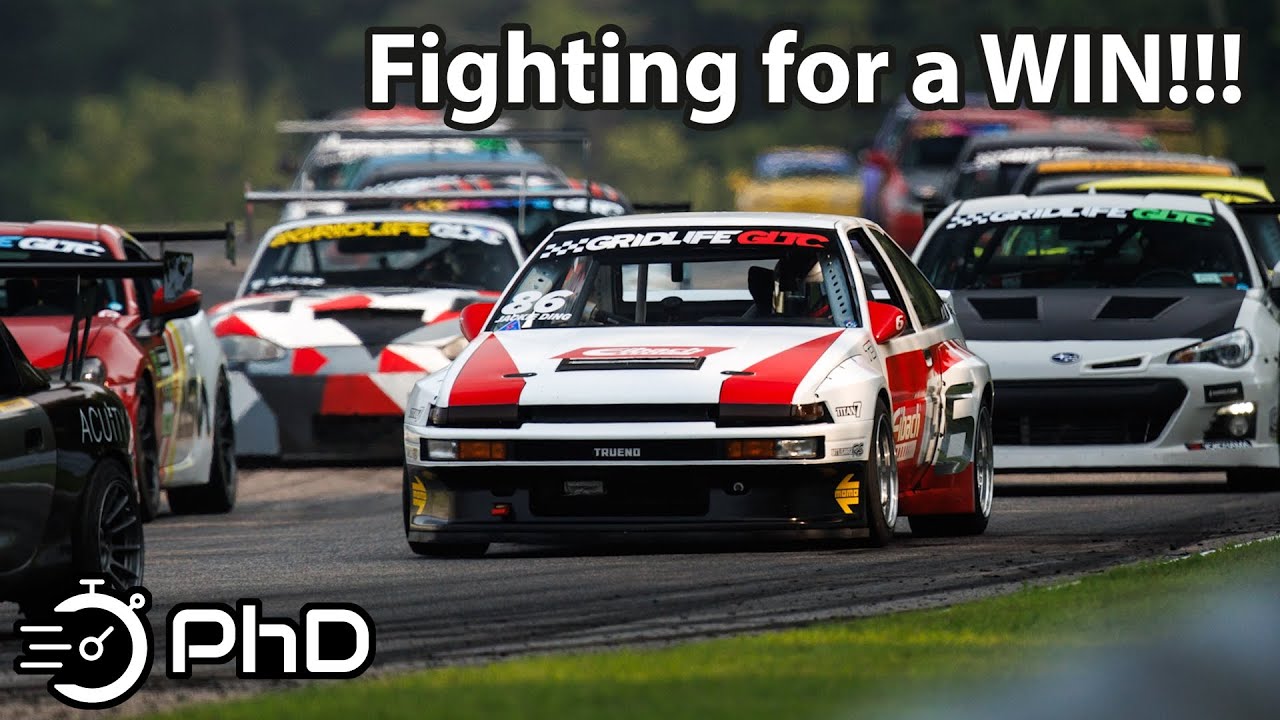 Fighting for a WIN in Gridlife Touring Cup!! PhD Eibach AE86 Lime