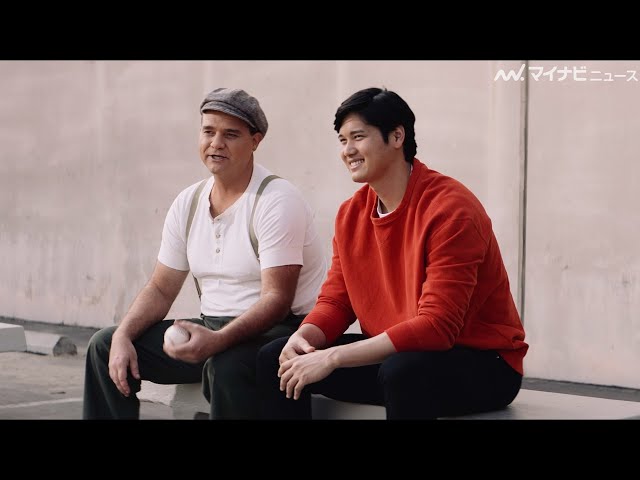 大谷翔平、ベーブ・ルースと時代を超え夢の共演！英語で“二刀流