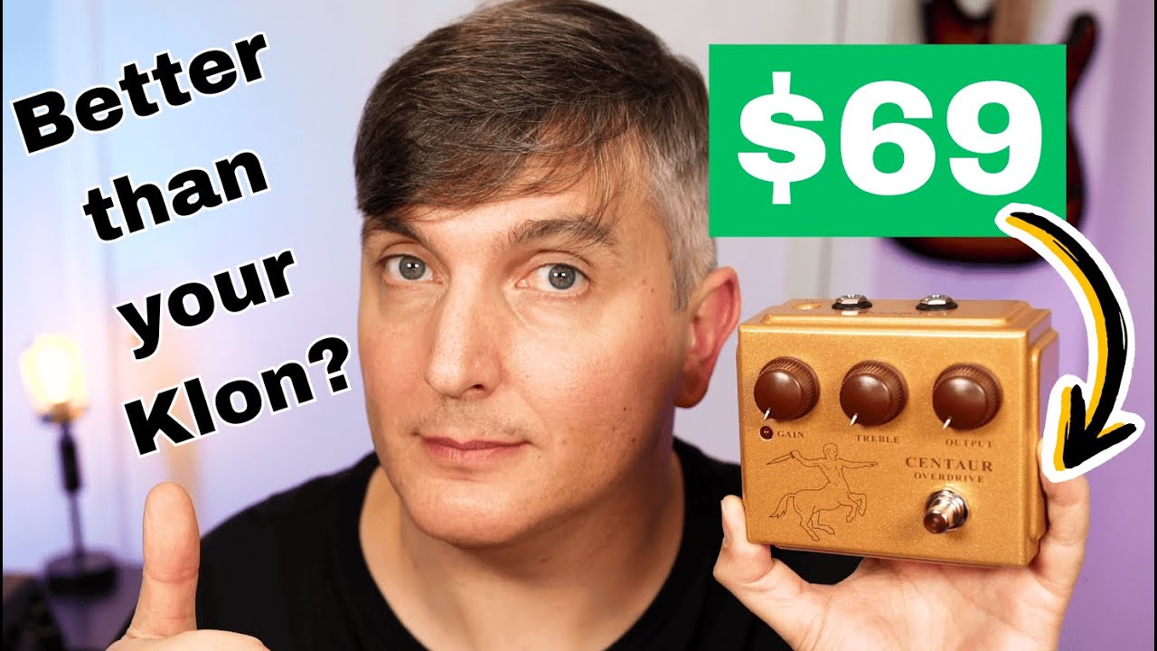 Behringer Centaur Overdrive Pedal Review - A $5k Pedal For $69