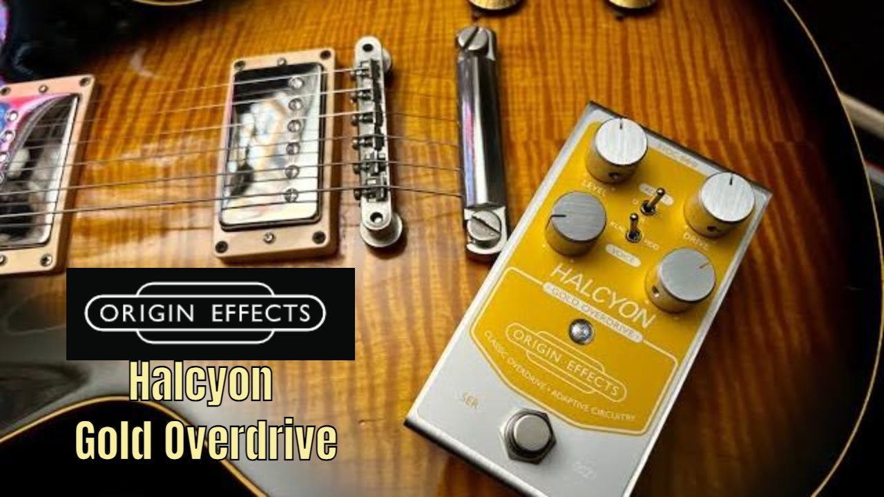 Brand New From Origin Effects!! The Origin Effects Halcyon Gold