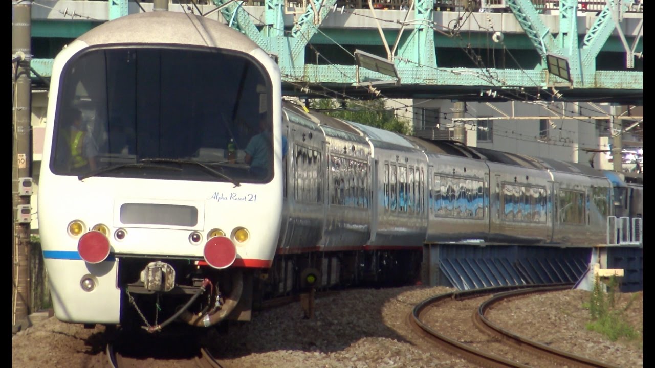 伊豆急2100系R-5編成 アルファリゾート21 甲種輸送（東海道貨物線内