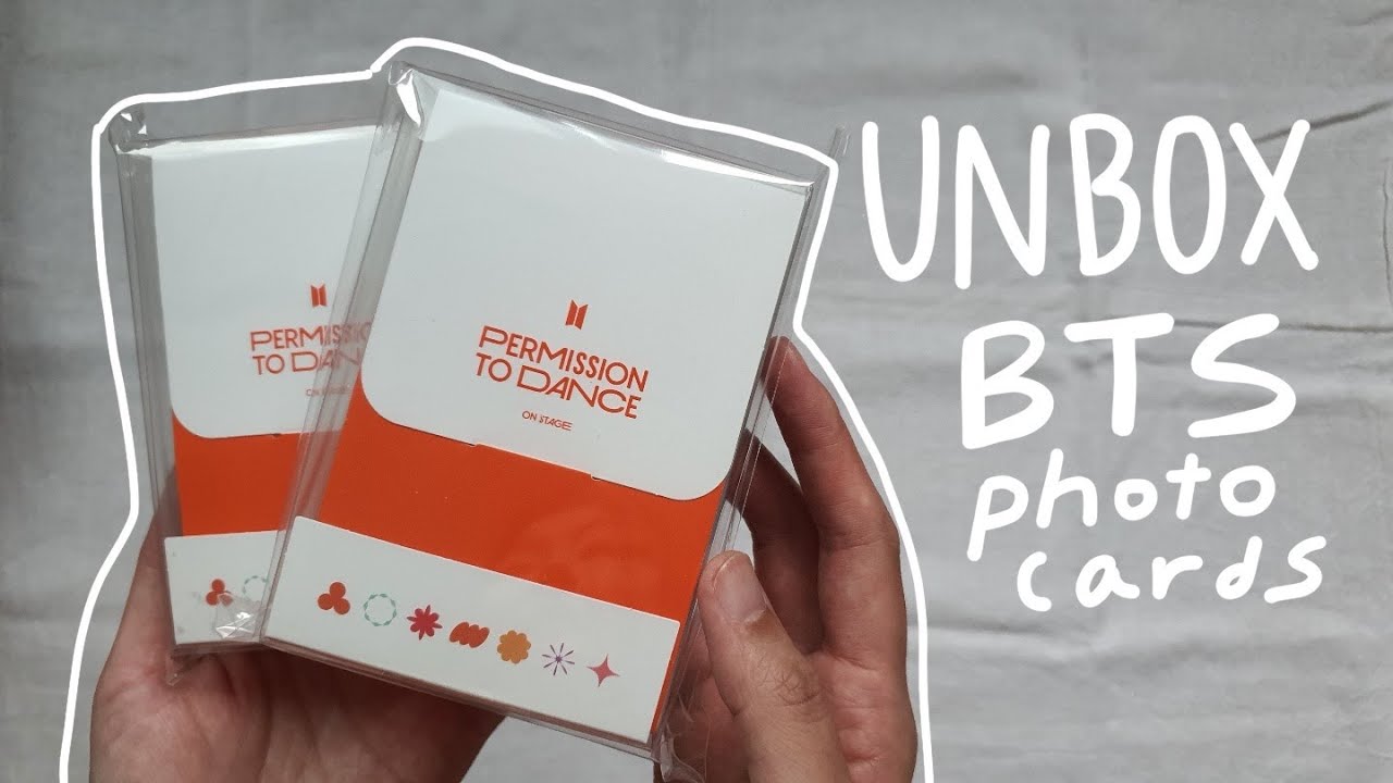 Unboxing PTD On Stage Seoul - Mini Photo Card Set, Message Photo