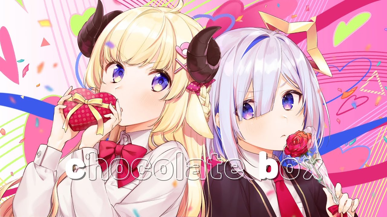 chocolate box／角巻わため×天音かなた(Cover) - YouTube