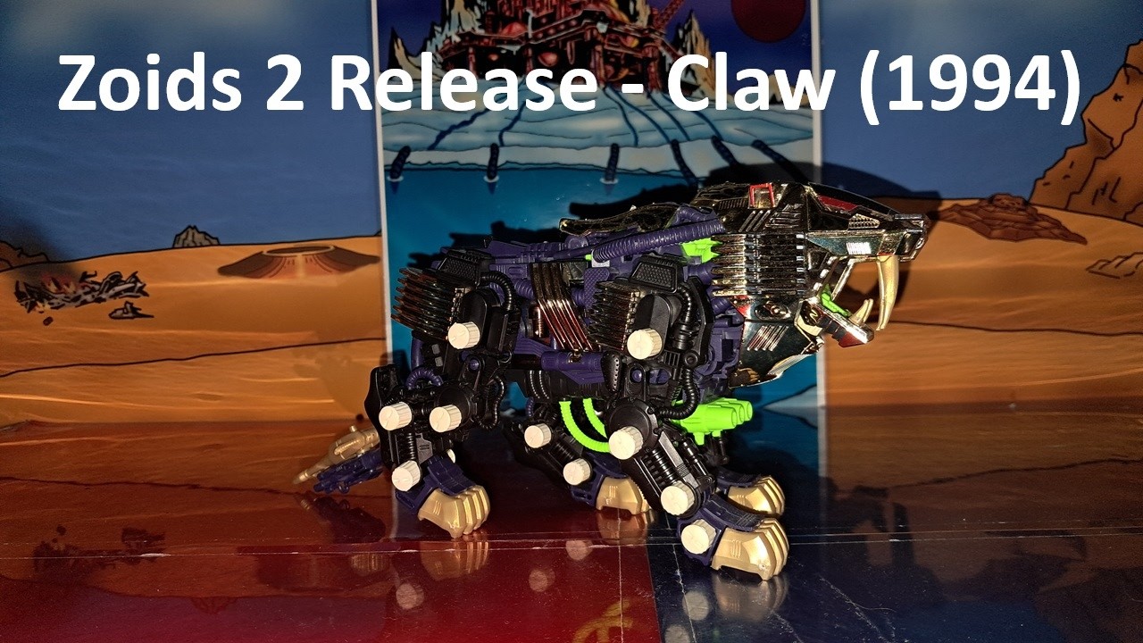 Zoids 2 Release - Claw - 1994 (With English Subtitles) - YouTube