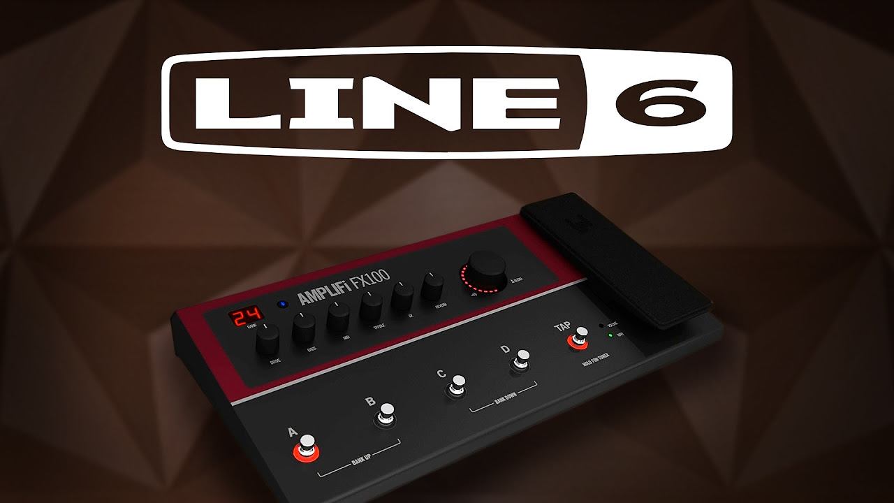 CONHEÇA A PEDALEIRA LINE 6 AMPLIFI FX100 DA HABRO - YouTube