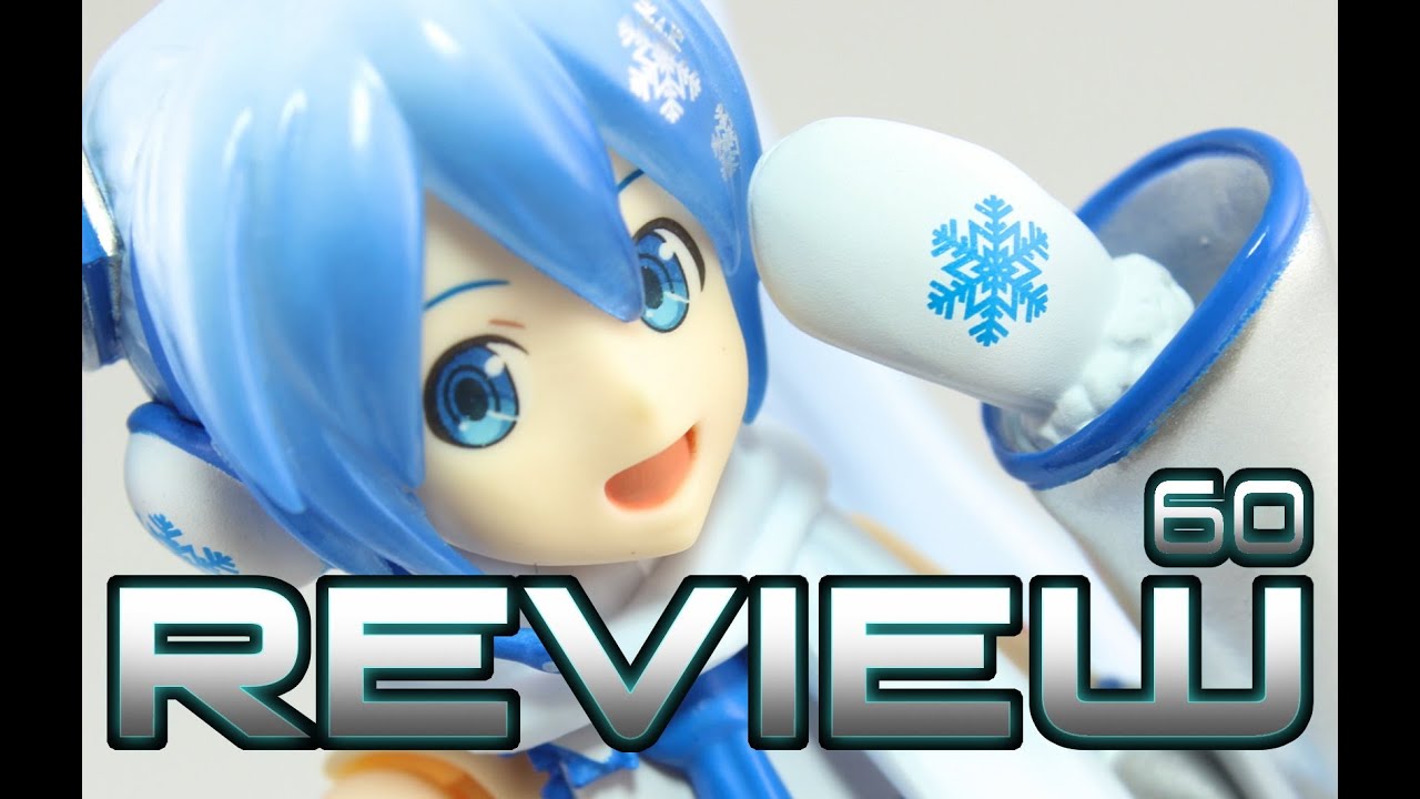 Figma Friday #1] EX-016 Figma Snow Miku Anime Figure Review 雪ミク