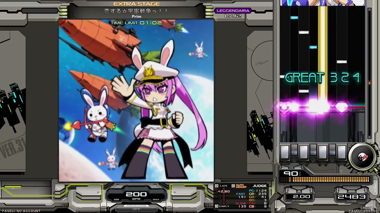beatmania IIDX 31 EPOLIS 恋する☆宇宙戦争っ!! SPL 正規 - YouTube