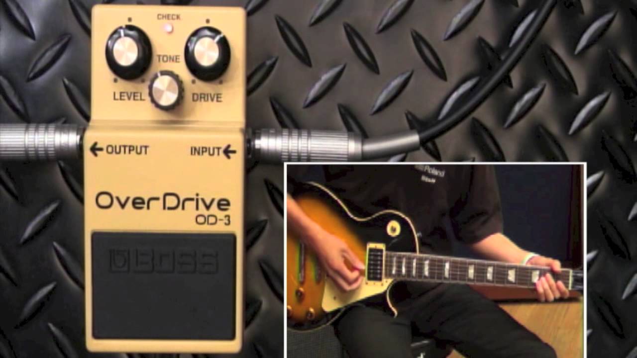 試奏動画】BOSS OD-3 Over Drive【BOSS COMPACT PEDAL 100th