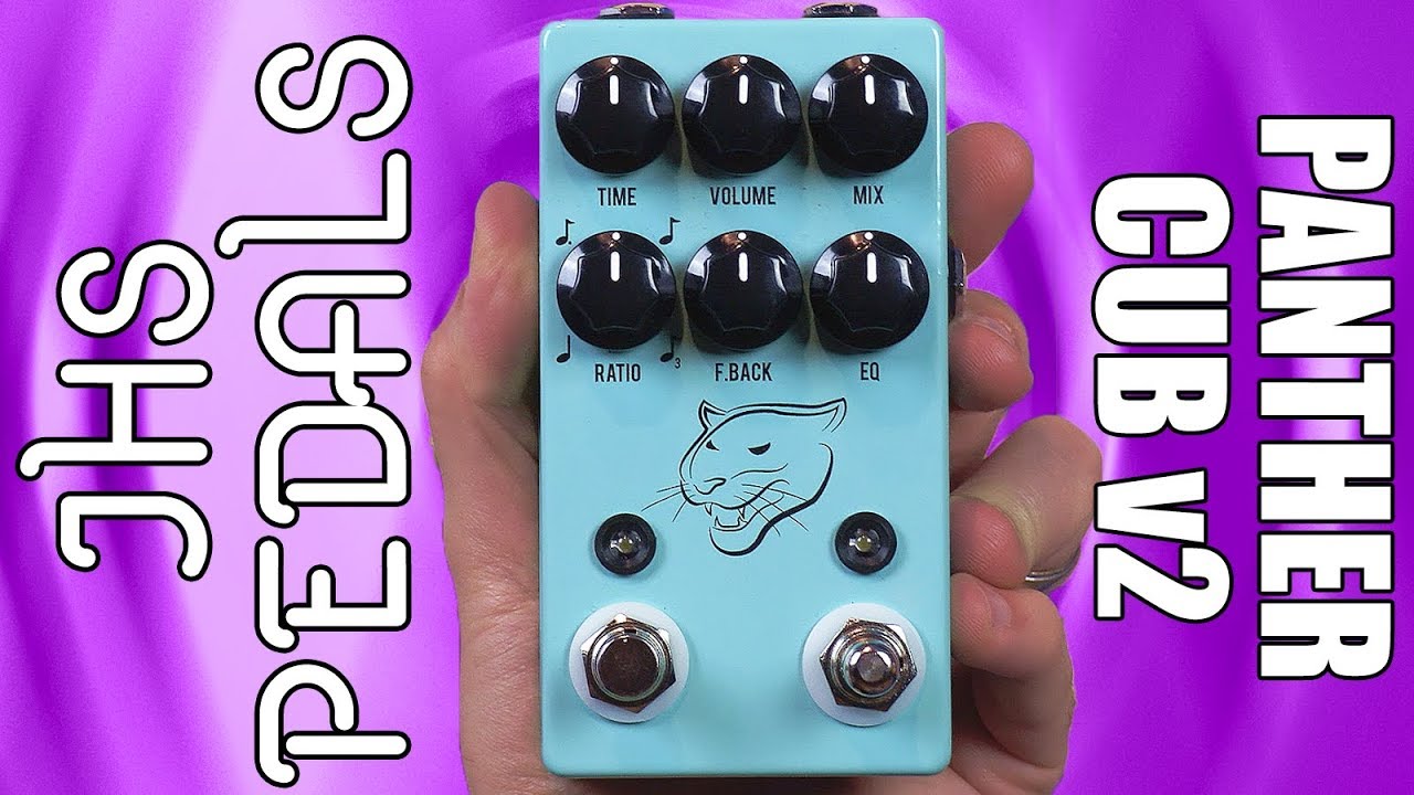 JHS Pedals Panther Cub V2 Analog Delay Demo & Review - Stompbox