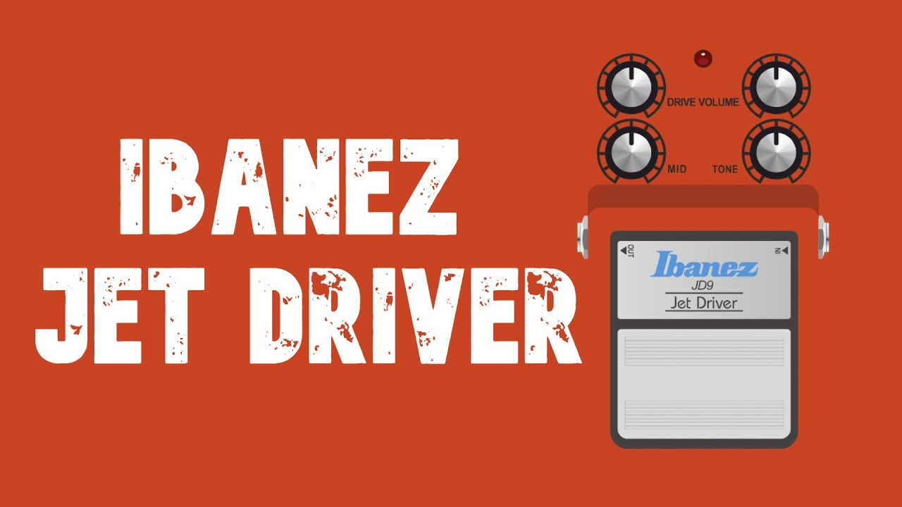 Ibanez JD9 Jet Driver pedal demo - YouTube