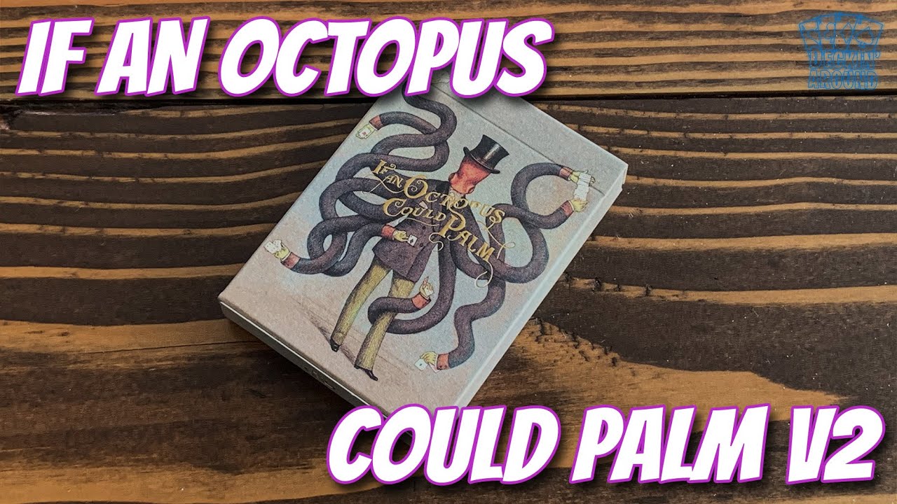 NEW If An Octopus Could Palm V2 Playing Cards From ART OF PLAY