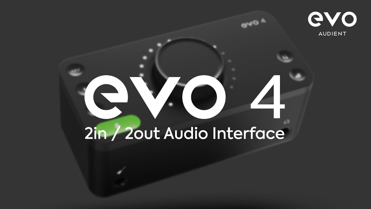 Audient EVO 4 – компактный аудиоинтерфейс | ProSound