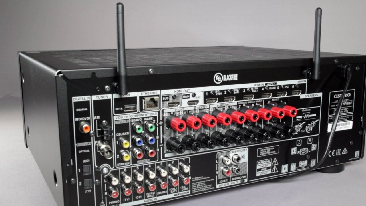 First Look at the TX-NR676 7.2-Channel Network AV Receiver - YouTube