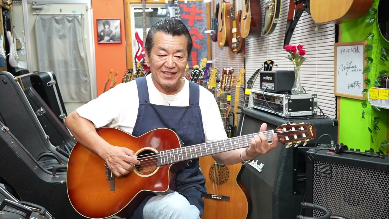 Takamine PTU-608N 2005年製 ナット幅42mm！弾きやすいエレガット