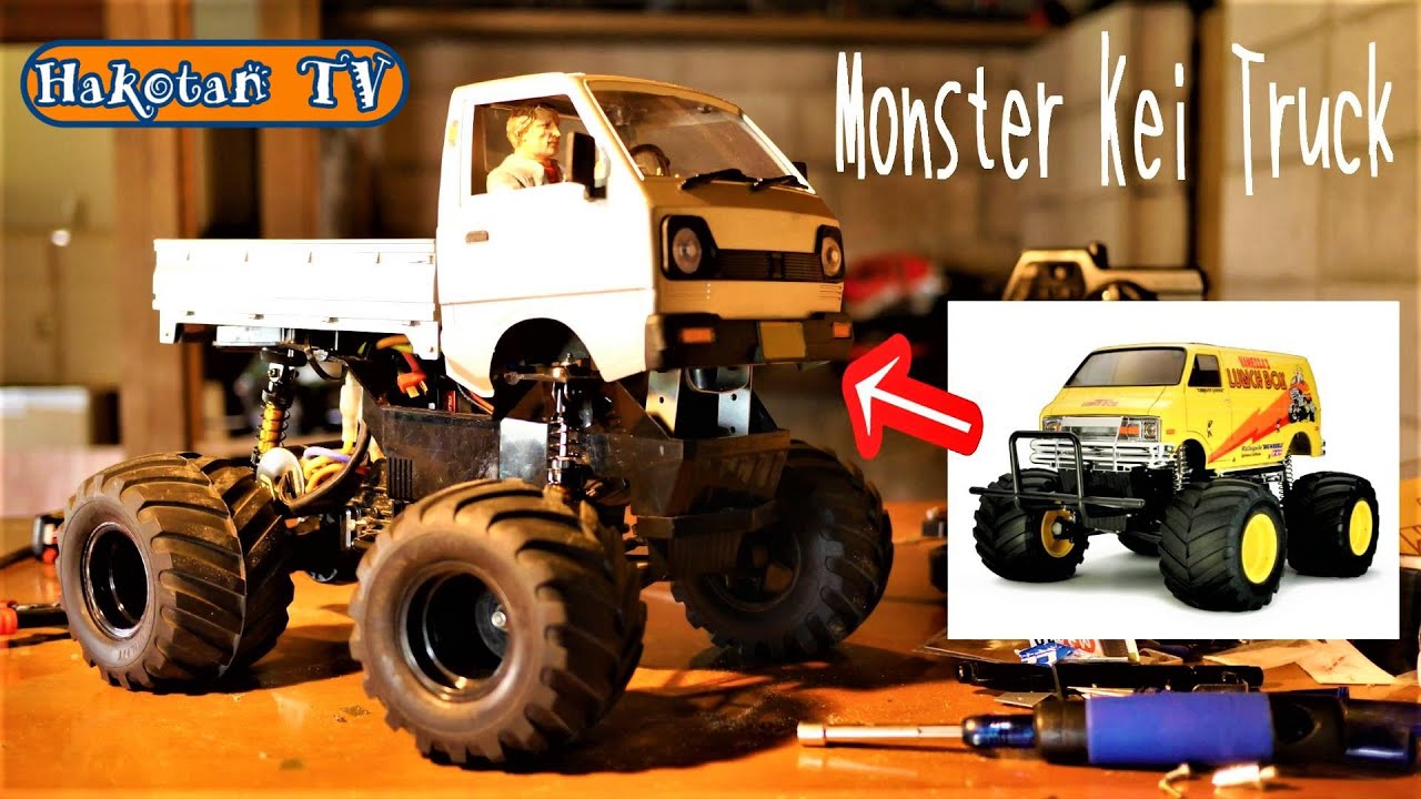 Lunchbox Modification] Easy Recipe♪TAMIYA Lunchbox x Broken WPL