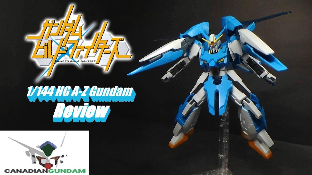 1/144 HG A-Z Gundam Review - YouTube