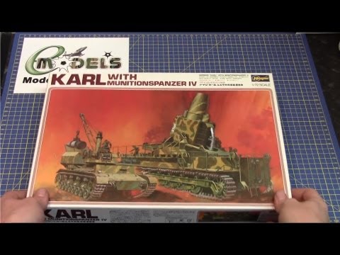 Hasegawa 1/72 Morser Karl railway gun with Munitionspanzer # 33