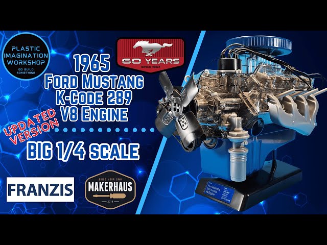 Latest Edition of the 1/4 scale Ford Mustang V8-Engine - Full