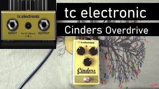 Cinders Overdrive by tc electronic - YouTube