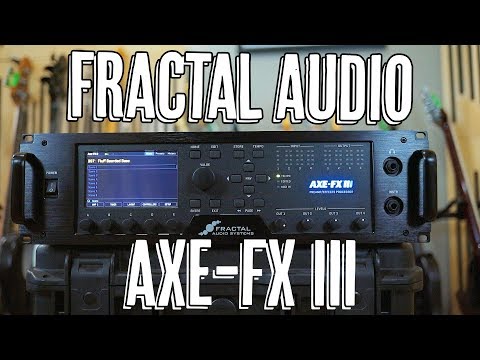 Fractal Axe-Fx III - Demo - YouTube
