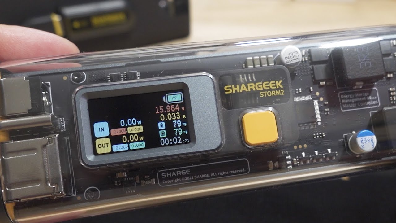 Shargeek STORM2 Portable Power Bank 🔋🔋🔋 - YouTube