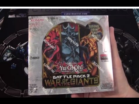 Yugioh Battle Pack 2 War of the Giants Box Opening The Egyptian