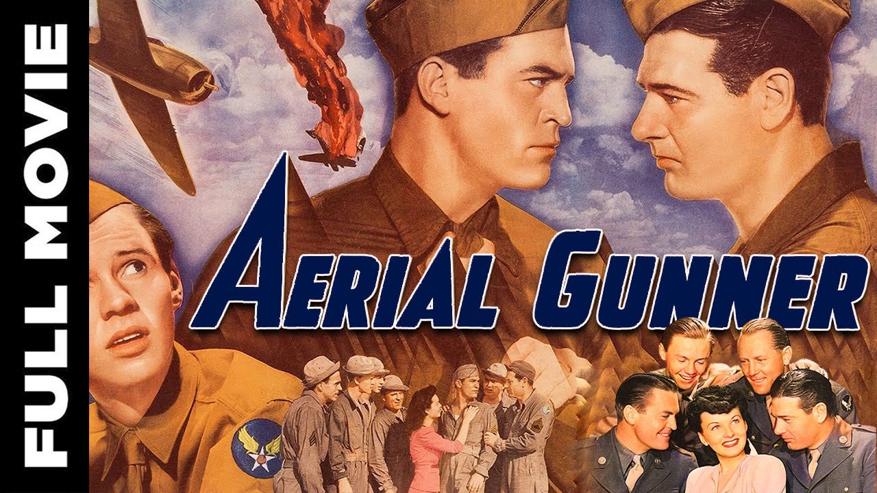 Aerial Gunner | English Action World War 2 Movie | Richard Arlen
