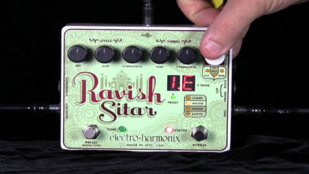Electro-Harmonix Ravish Sitar - YouTube