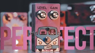 JAM Pedals FUZZ PHRASE Si Demo // Silicon Fuzz Face At Its Best