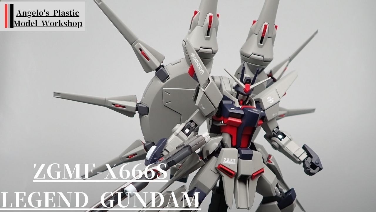 HGCE レジェンドガンダム全塗装制作 - YouTube