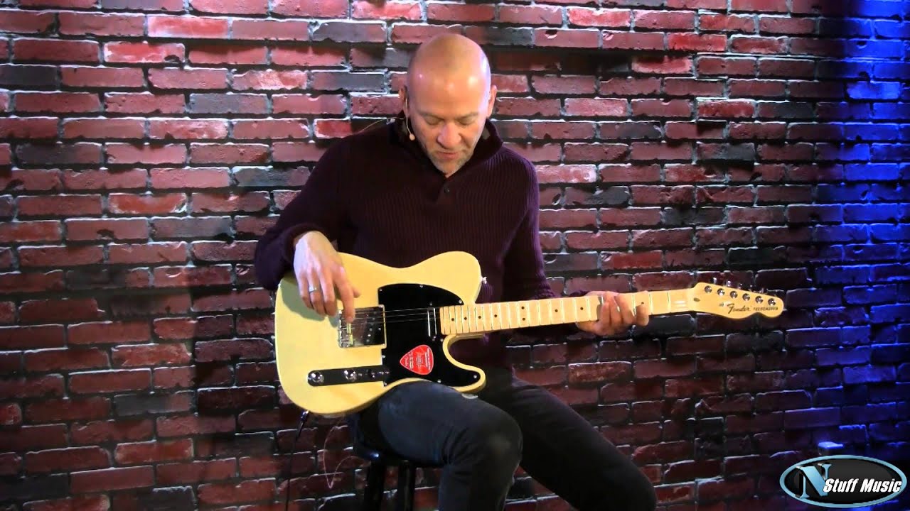 Fender American Special Telecaster Electric Guitar - YouTube