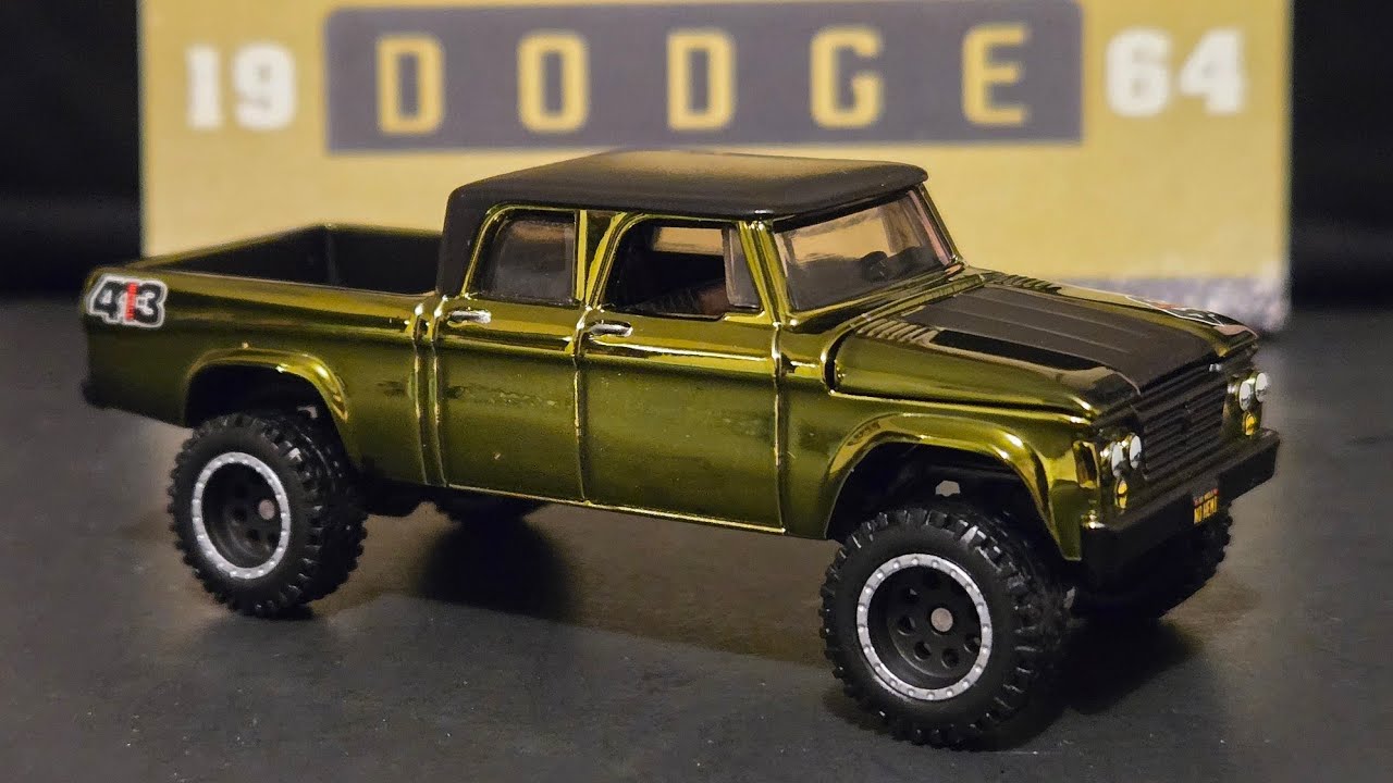 Opening Hot Wheels RLC 1964 Dodge Power Wagon - YouTube