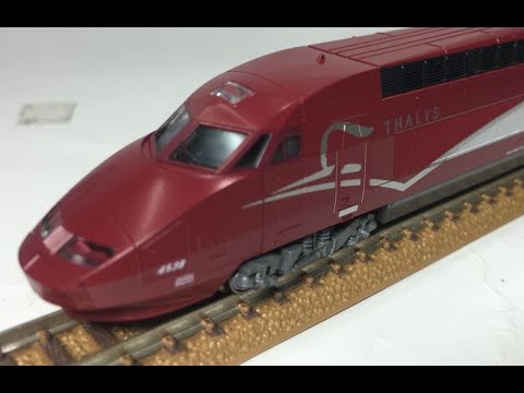 KATO Nゲージ Thalys タリス PBA 新塗装 10両セット - YouTube