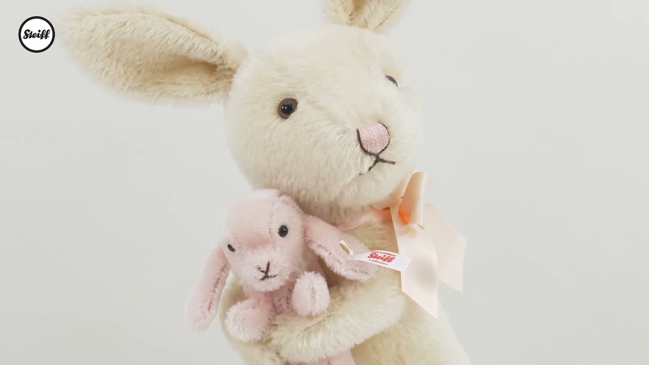 Steiff ロージー ラビット ＆ ベイビー バニー EAN683862 - Steiff