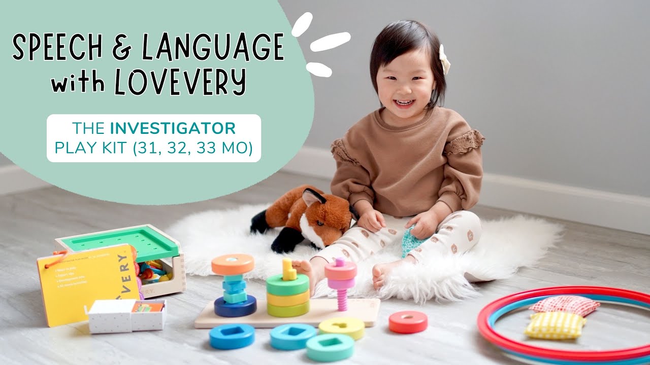 Toddler Speech & Language Activities with Lovevery Play Kit: The