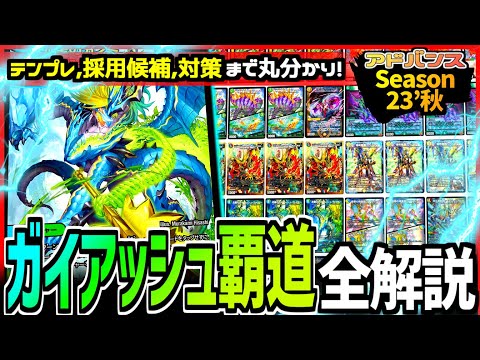 教科書シリーズ】「ガイアッシュ覇道」がアドバンス最強デッキと言