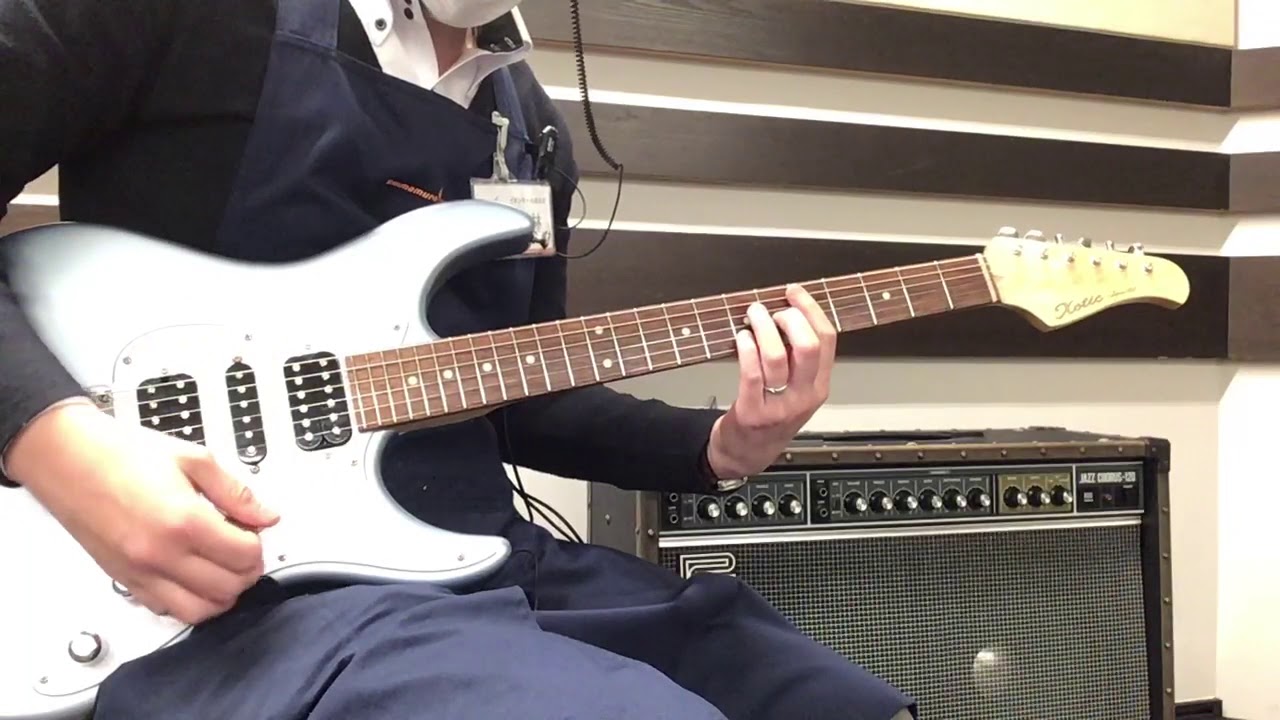 成田イオン店ギター紹介～担当が音出ししてみた～XOTIC XS-24F-HSH