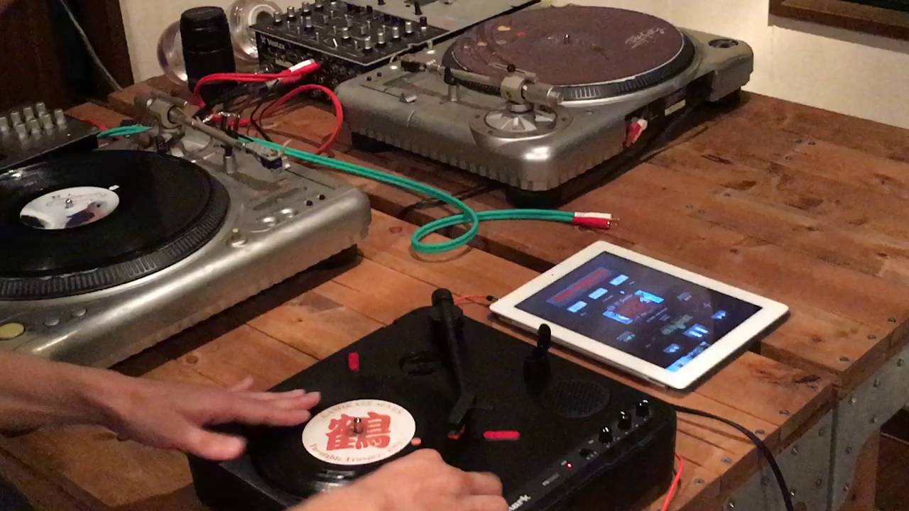 DJ宮島 with PT01 Scratch - YouTube