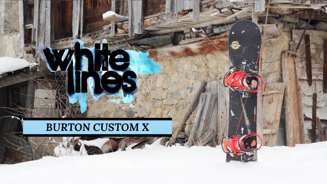 Burton Custom X 2015-2016 Snowboard review - YouTube