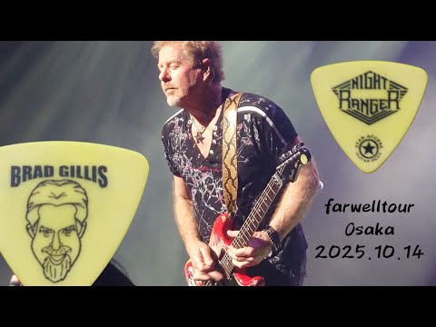 NIGHTRANGER FARWELL JAPAN the Goodbye Tour in Osaka 2025.10.14