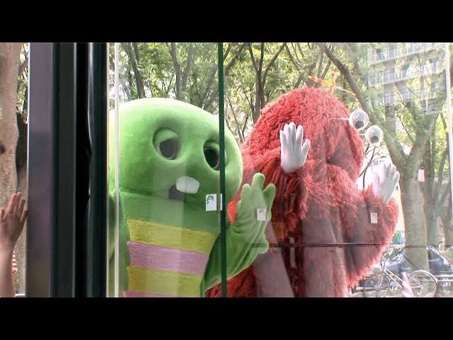 Google プレイス仙台キャンペーン ガチャピン・ムックとアン - YouTube