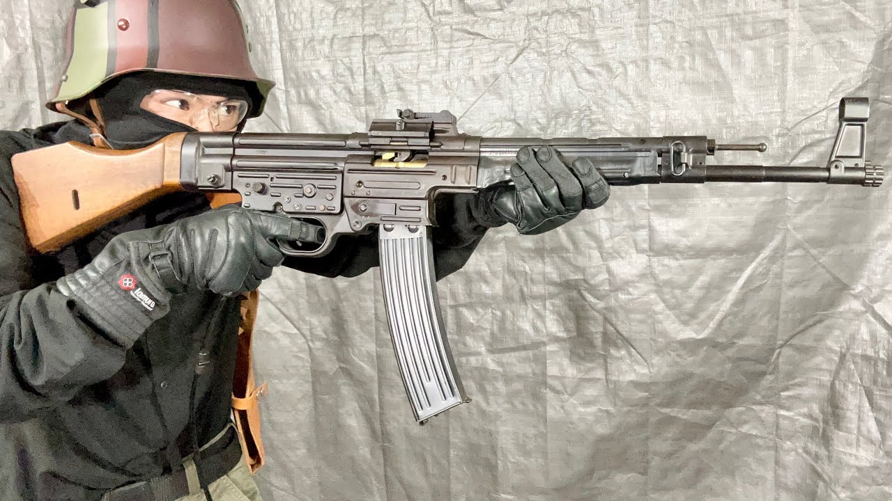 松栄 ショウエイ MP44 StG44 突撃銃 外部ソース式エアブローバックガン