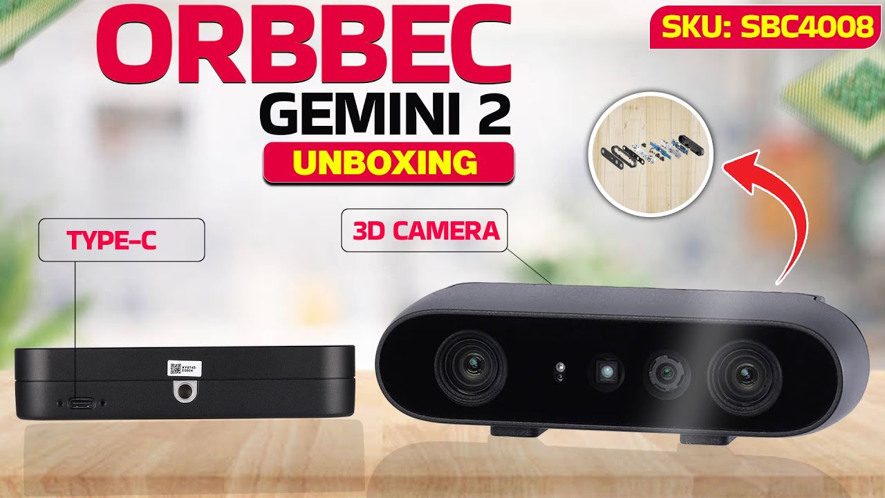 Buy Orbbec Gemini 2: High-Quality 3D Camera for Accurate Depth