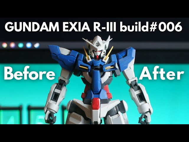 ガンプラ】カンタンプラ板工作 MG ガンダムエクシアリペア3【改造