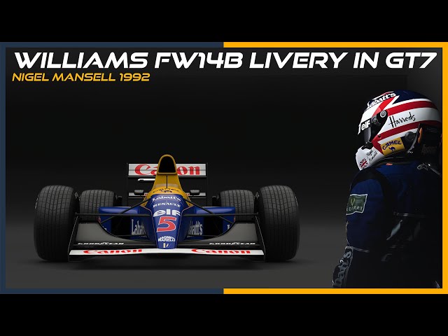 Gran Turismo 7 | Nigel Mansell´s Williams FW14B | 1992 Livery