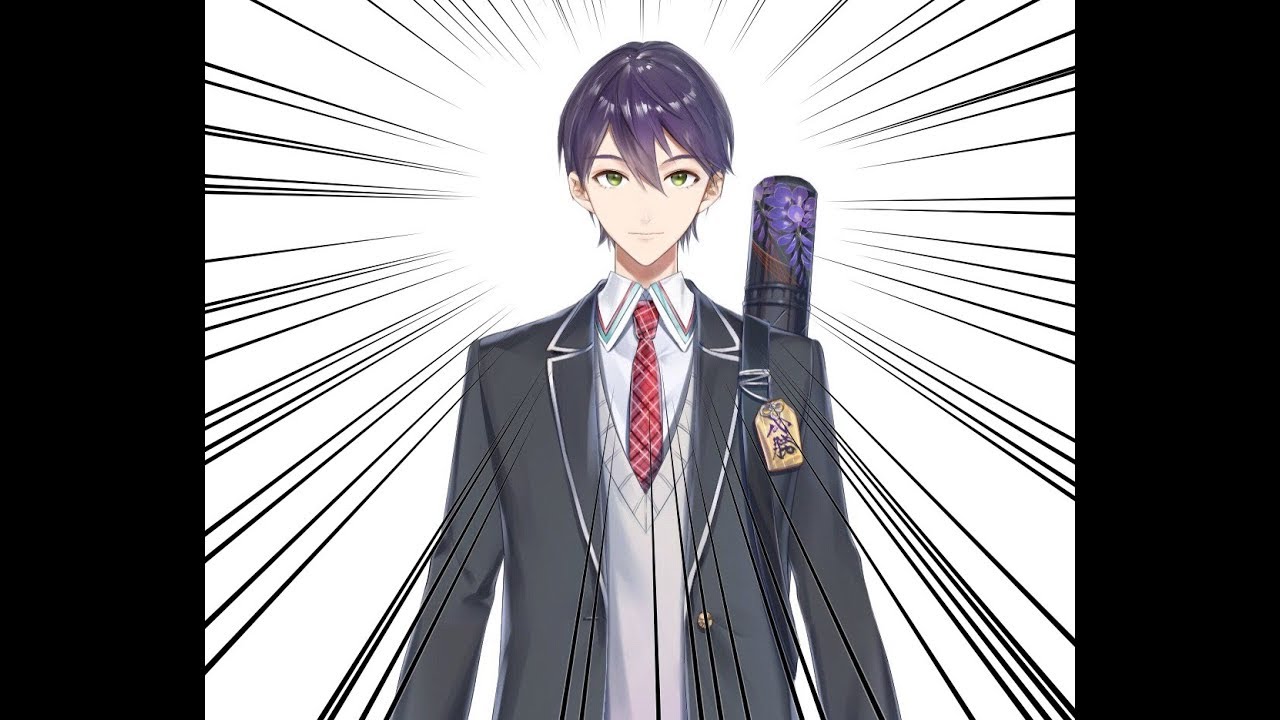 はじめまして】剣持刀也【初配信】 - YouTube