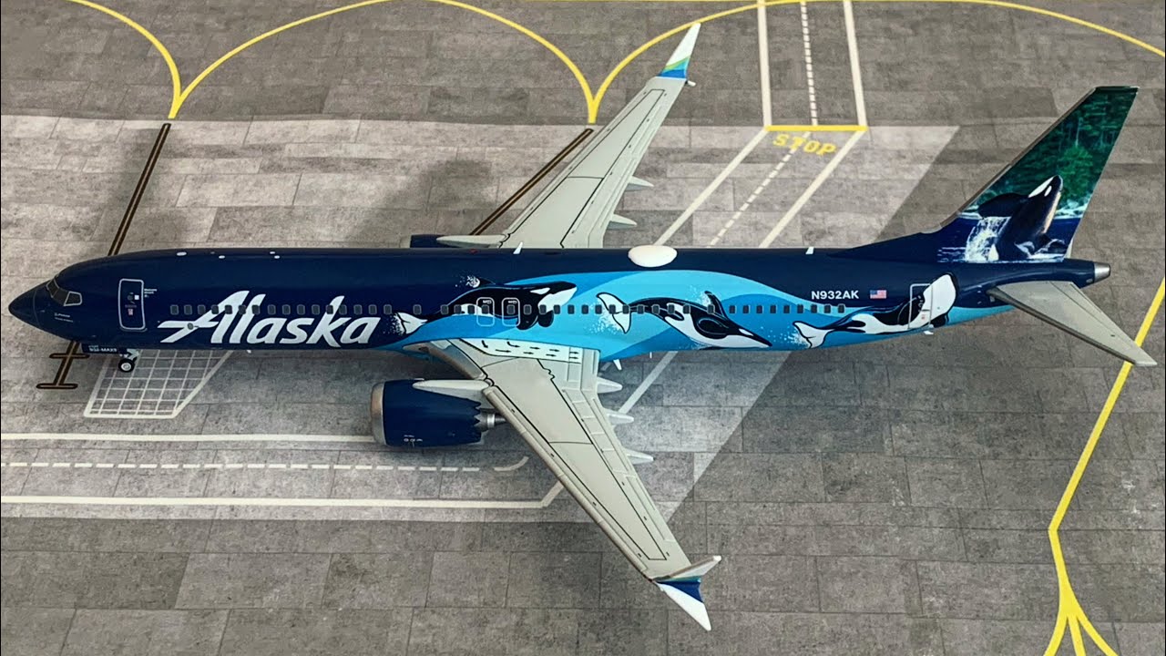 THE ORCA MAX! Alaska Airlines “West Coast Wonders” Boeing 737 MAX