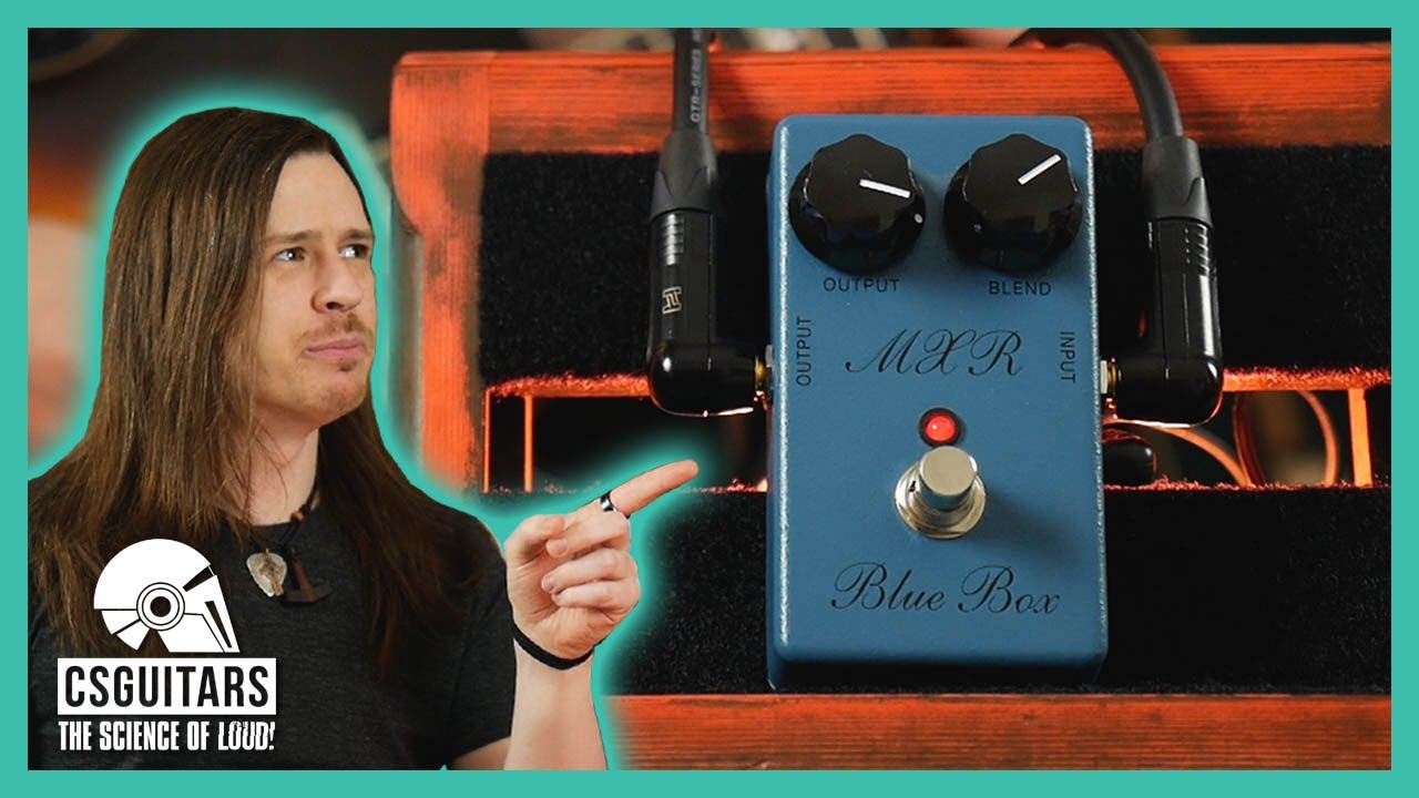 MXR Blue Box - 2 Octave Down Fuzz Chaos! | Gain Appreciation - YouTube