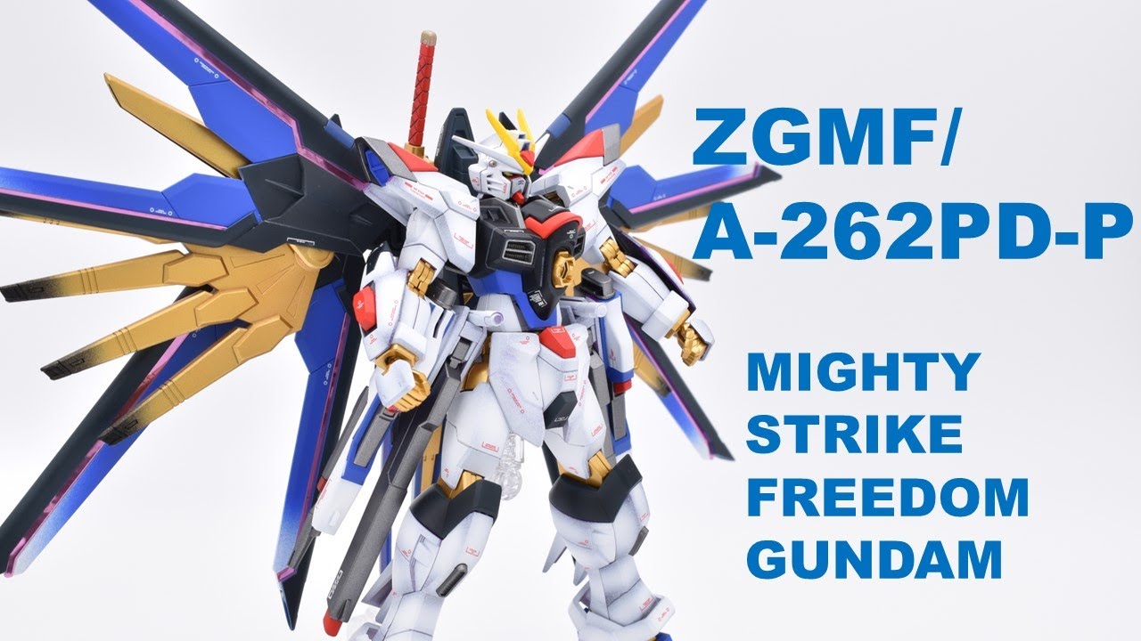 ガンプラ 全塗装】HGCE 1/144 マイティストライクフリーダムガンダム